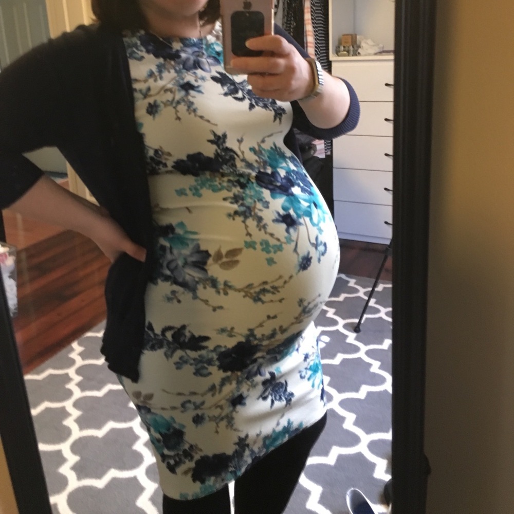 Pink Blush Maternity dress - Size XL